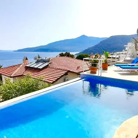 וילה Amazing Seafront 4 Bedrooms Villa In Kalkan Centre