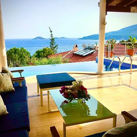 וילה Amazing Seafront 4 Bedrooms Villa In Kalkan Centre קס